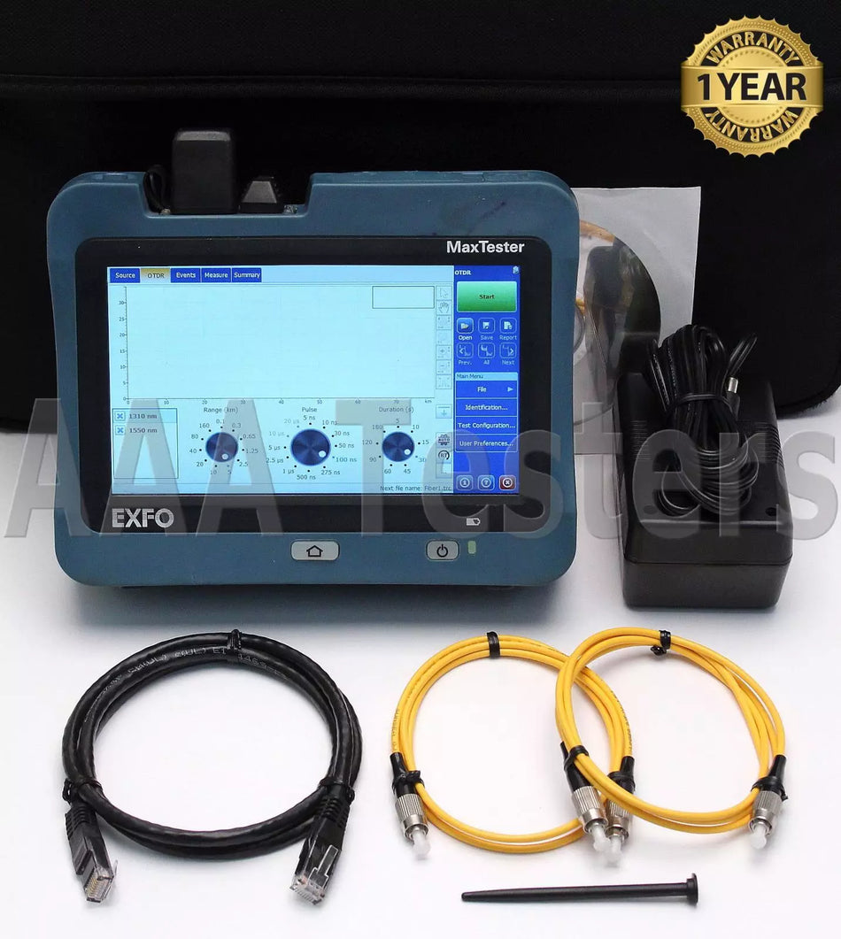 EXFO MAX-715B MaxTester SM Fiber OTDR w/ PM & VFL MAX-715B-M1-EI MAX715B
