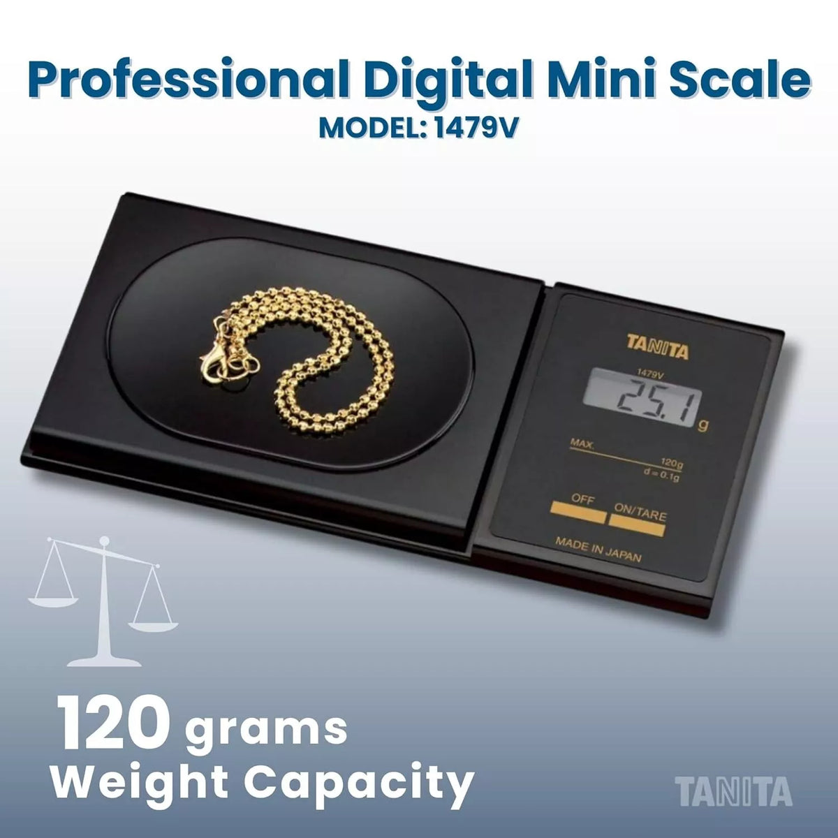 Tanita 1479V Digital Gram Scale for Accurate Weight Measurement