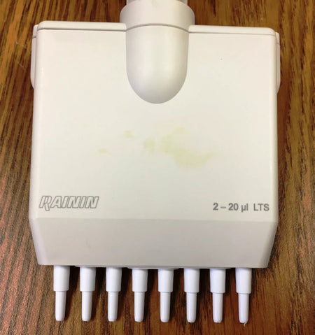 Rainin EDP3 2-20 uL LTS 8-Channel Electronic Pipette