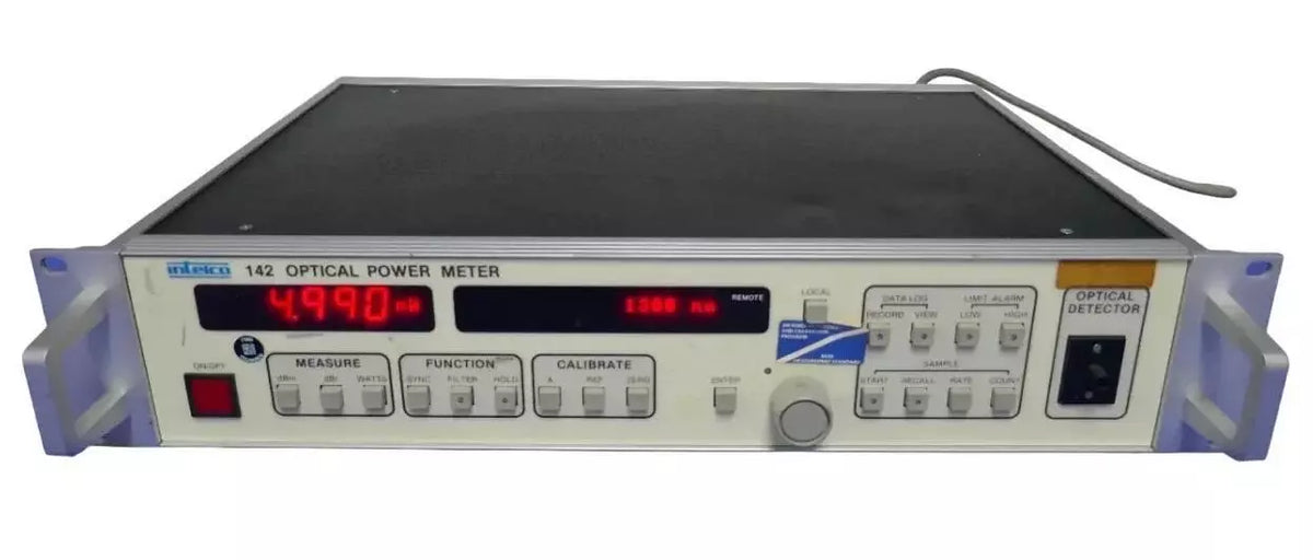 Intelco Model 142 Optical Power Meter - High Accuracy Measurement