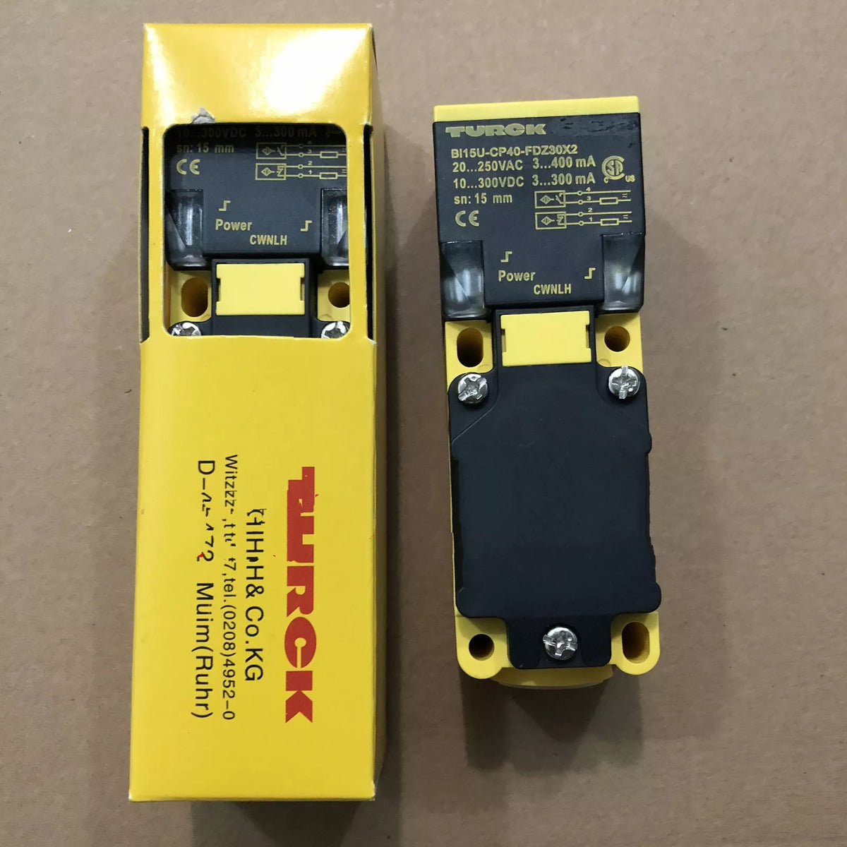 TURCK BI15U-CP40-FDZ30X2 Proximity Sensor