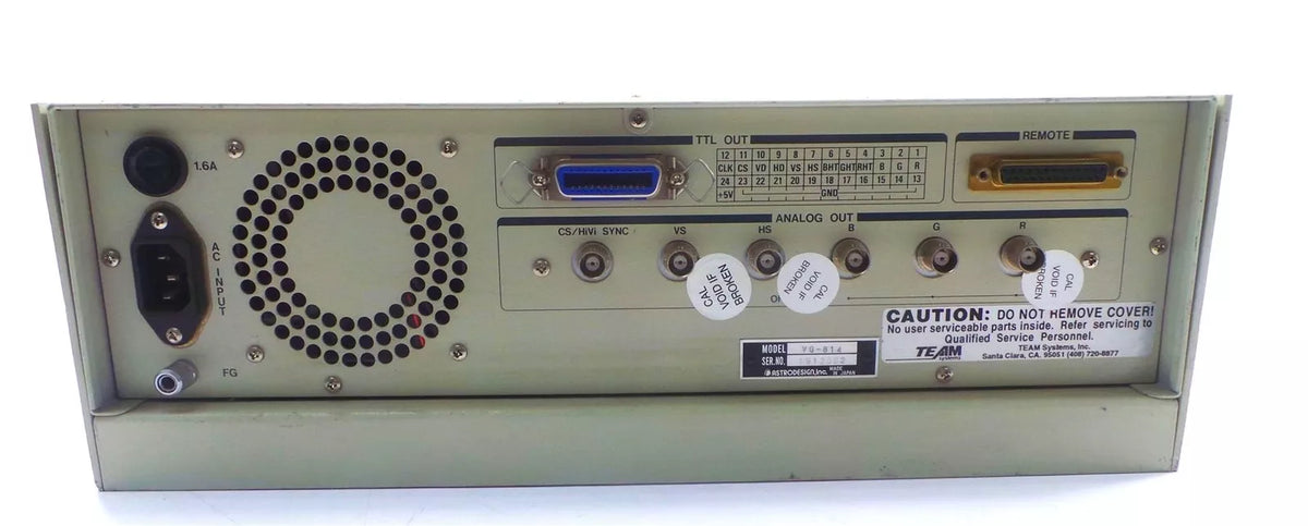 TEAM SYSTEM VG-814 Digital Video Generator