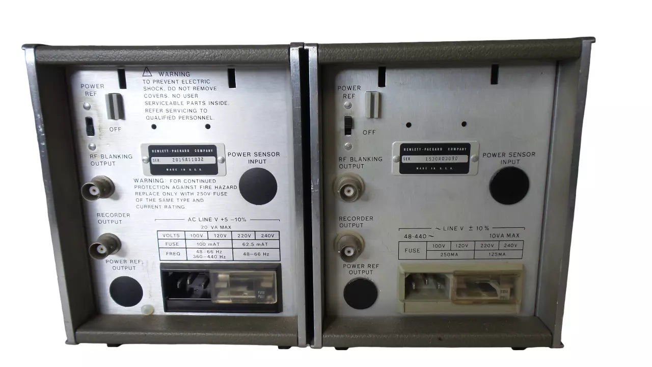 Lot of 2 HP 435A Power Meter