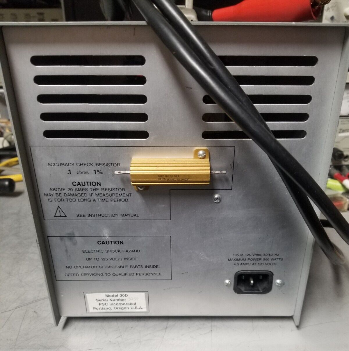 Low Impedance Meter by PSC