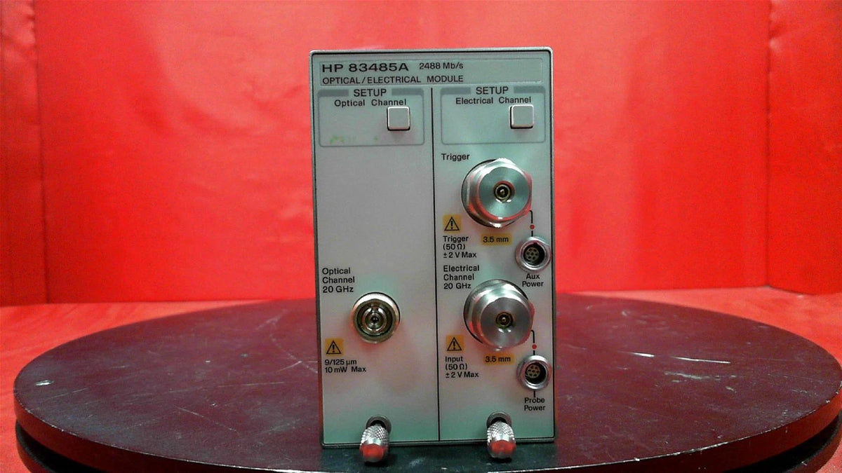 HP Agilent Keysight 83485A Optical/Electrical Module to 20GHz