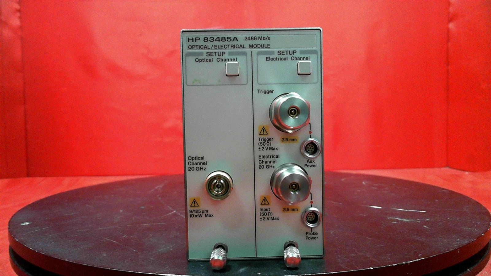 HP Agilent Keysight 83485A Optical/Electrical Module to 20GHz