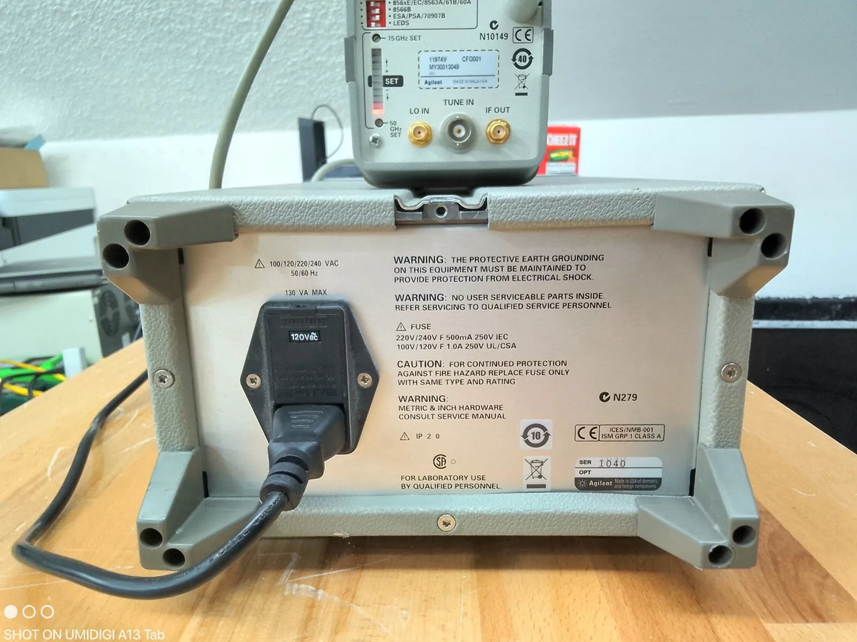 Agilent HP 11974-60028 Preselected Mixer with Power Supply 50-75 GHz 30 Day Warranty