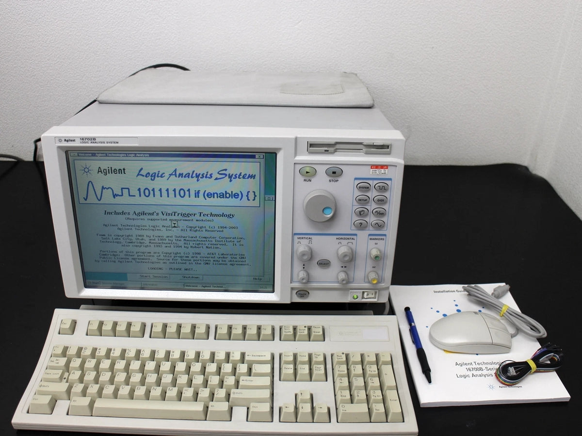 Agilent 16702B /003 Logic Analyzer Main Frame