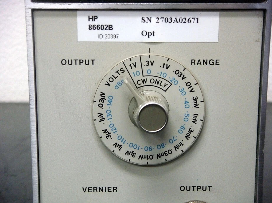HP 86602B RF Section Plug-In Module