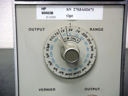 HP 86602B RF Section Plug-In Module