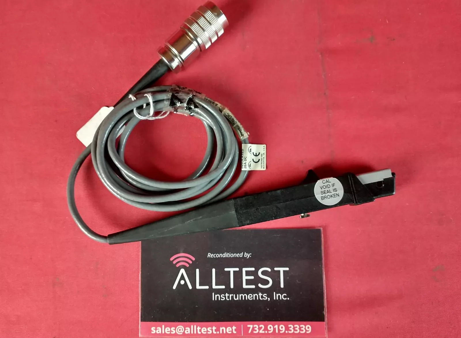 Tektronix A6312 Current Probe DC-100 MHz 20A 50A Peak