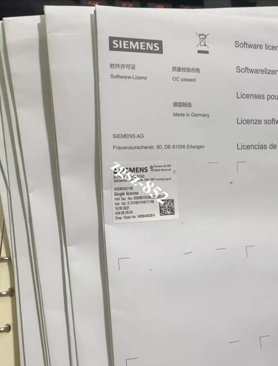 SIEMENS Brand New 6FC5835-1GY40-5YA0 SINUMERIK 828D