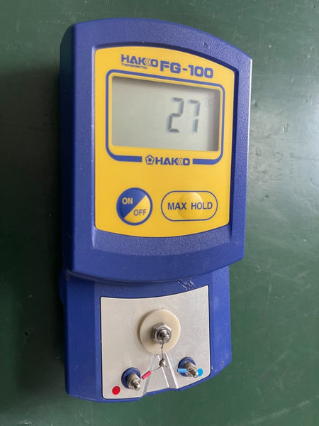HAKKO FG-100 Thermometer. W/ test sensor lead - XG eqpt