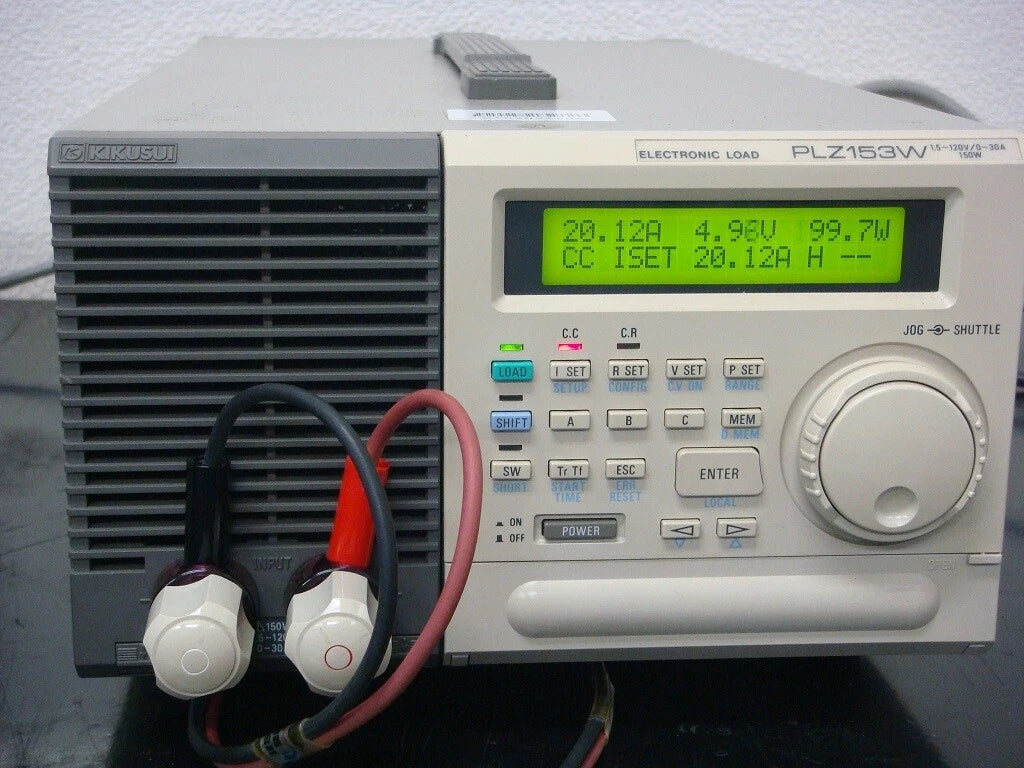 KIKUSUI PLZ153W 120V 30A 150W Electronic Loads