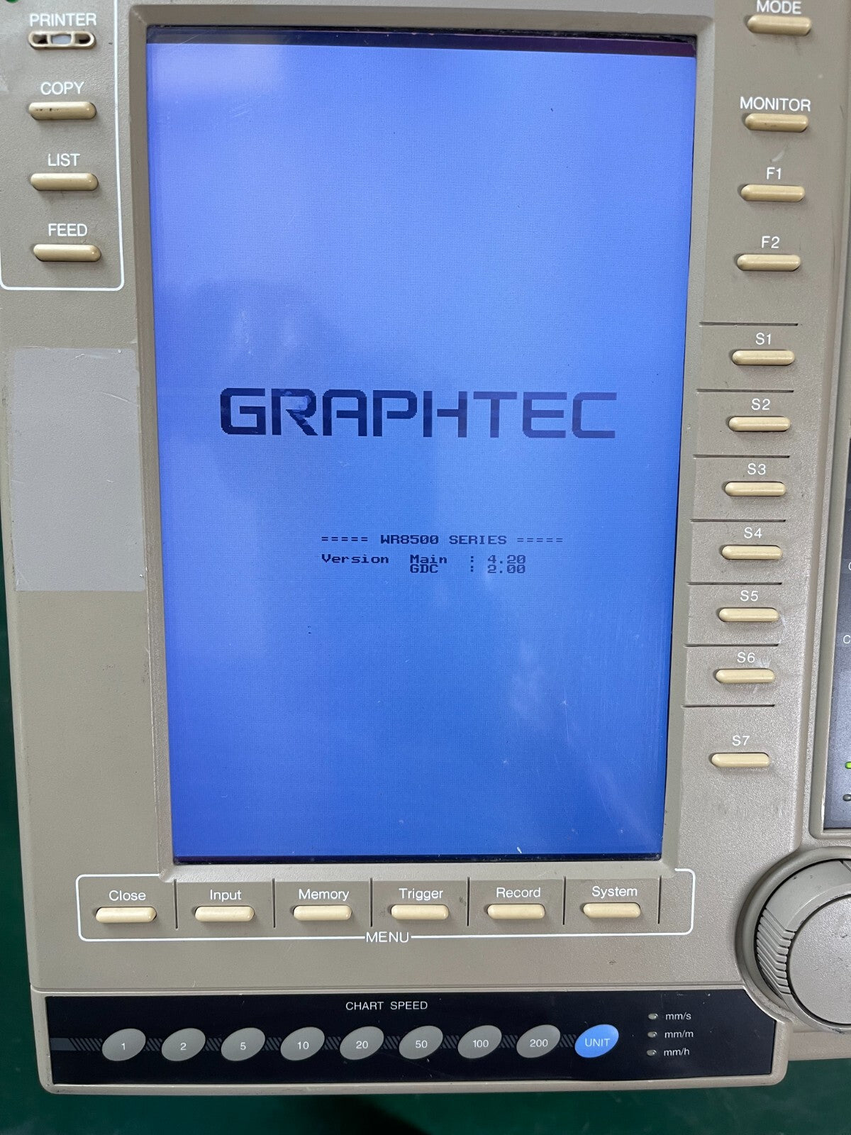 Graphtec Thermal Arraycorder WR8500 - XG eqpt
