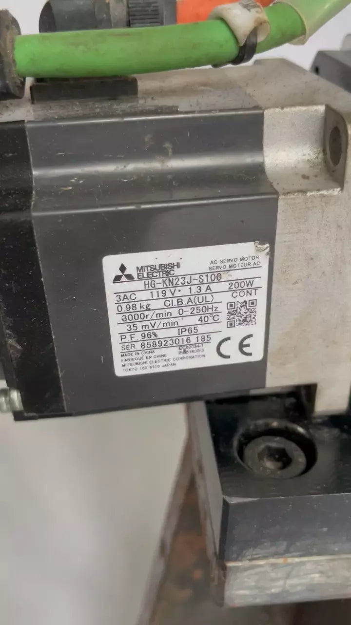 THK Linear Actuator XY-Axis with HG-KN13J-S100 AC Servo Motor