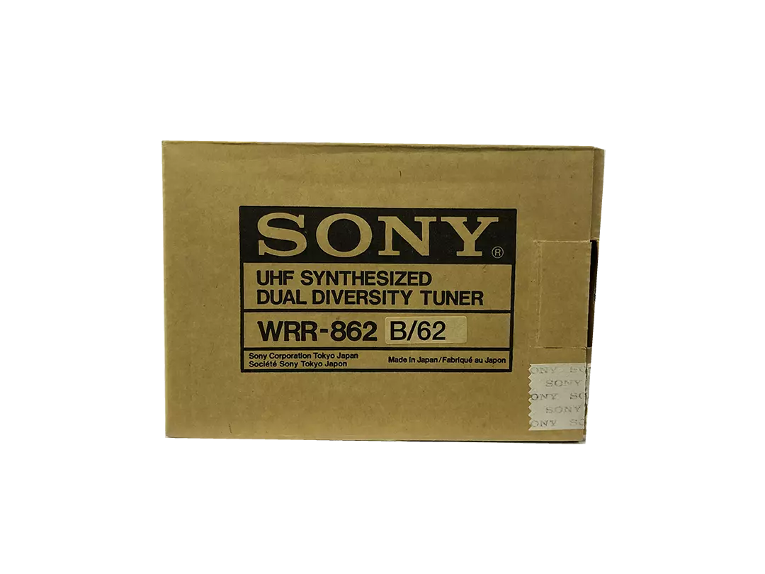 Sony WRR862B Portable/Camera Mount UHF Diversity Dual Receiver NEW