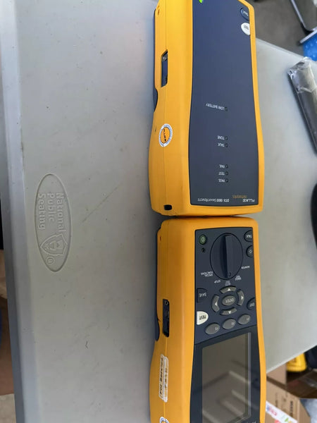 FLUKE NETWORKS DTX-1800 MM MFM2 Cable Analyzer Fiber Copper Certification Tester