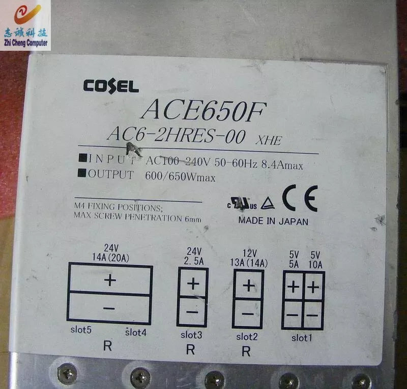 1PC for 100% test AC6-2HRES-00 COSEL (by DHL or EMS 90days Warranty) #w3571 wx - XG eqpt