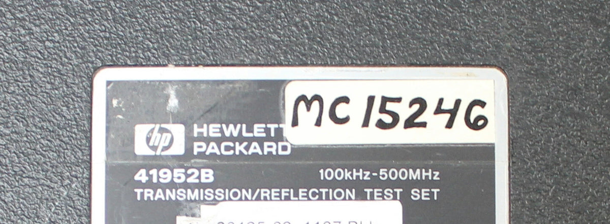 HP Agilent 41952B Transmission / Reflection Test Set