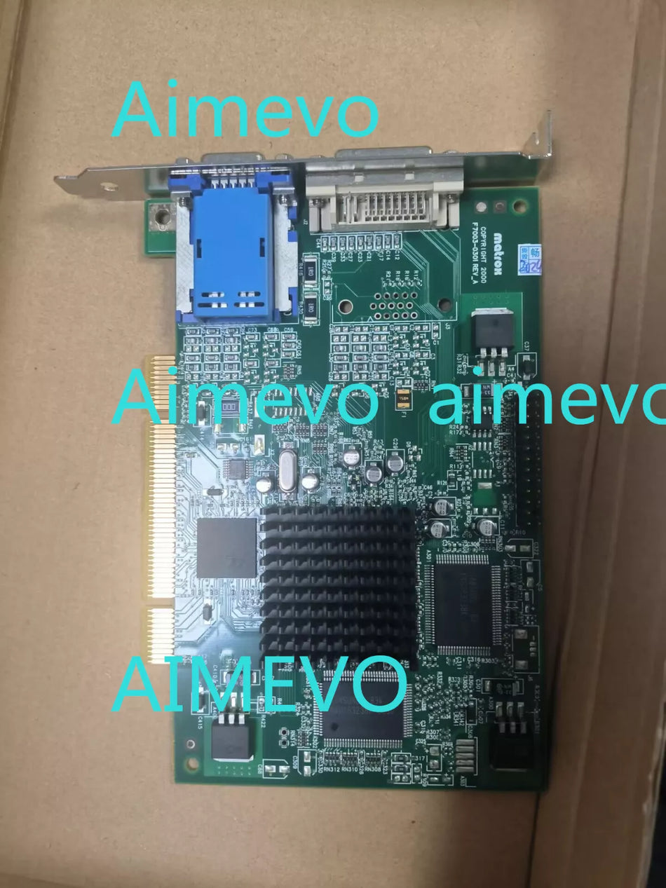 MATROX F7003-0301 REV_A Industrial control device PCI graphics card P45270A