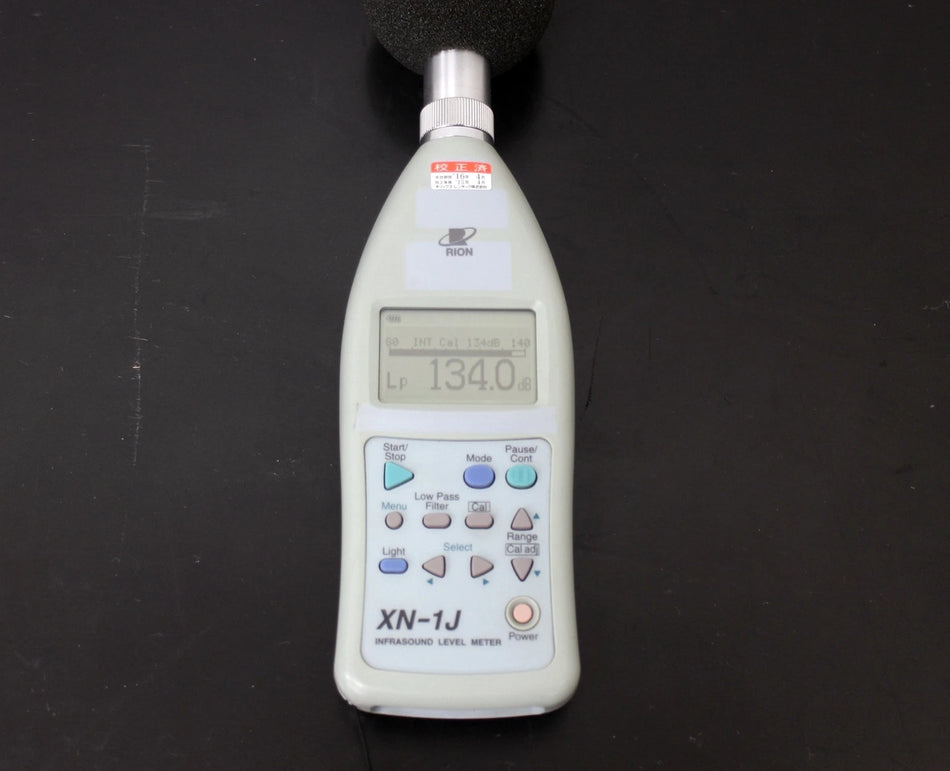 Rion XN-1J Infrasonic SPL Meter for Accurate Sound Level Measurement