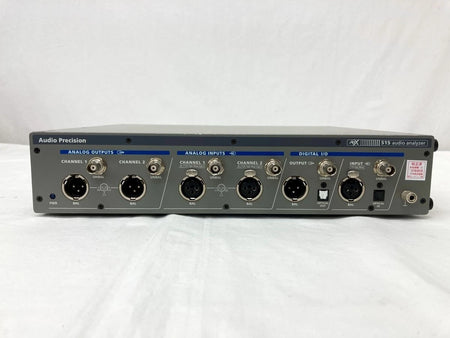 Audio Precision APX515 Audio Analyzer with Wide Range of Measurement Features