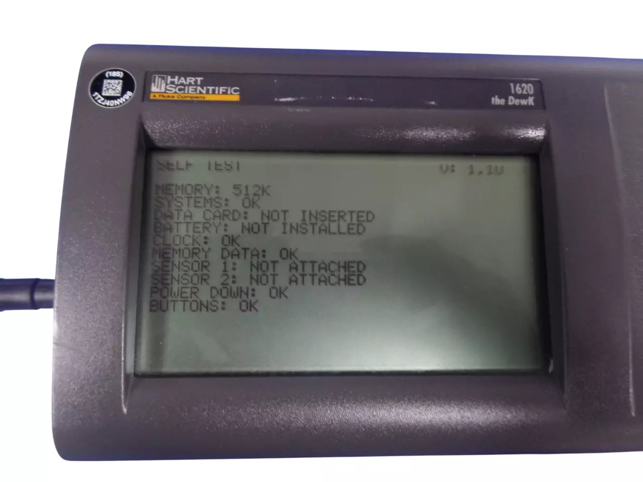 Hart Scientific 1620 the DewK Temperature and Humidity Recorder