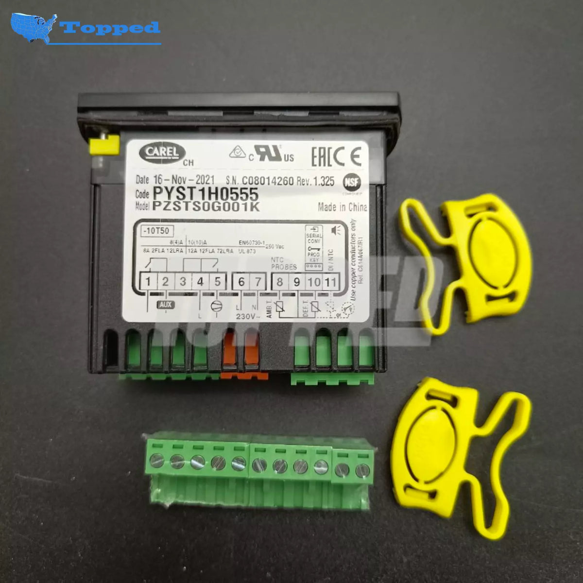 1PCS New F CAREL PZSTS0G001K Temperature Controller US Stock; - XG eqpt