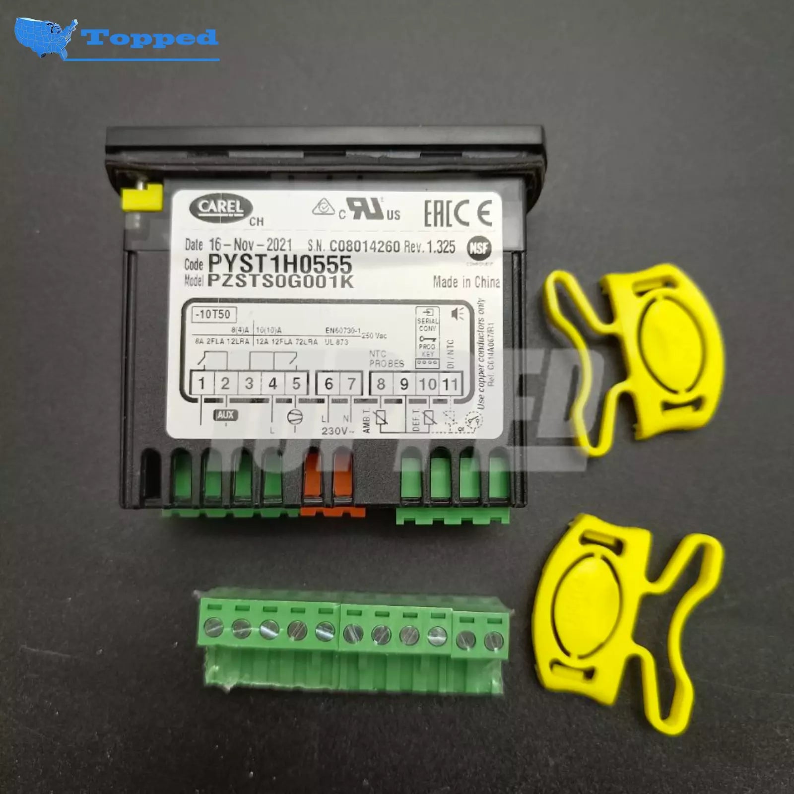 1PCS New F CAREL PZSTS0G001K Temperature Controller US Stock; - XG eqpt