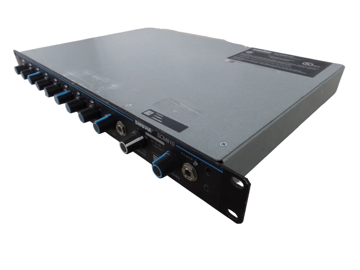 Shure SCM810 8-Channel Microphone Mixer - Free Shipping