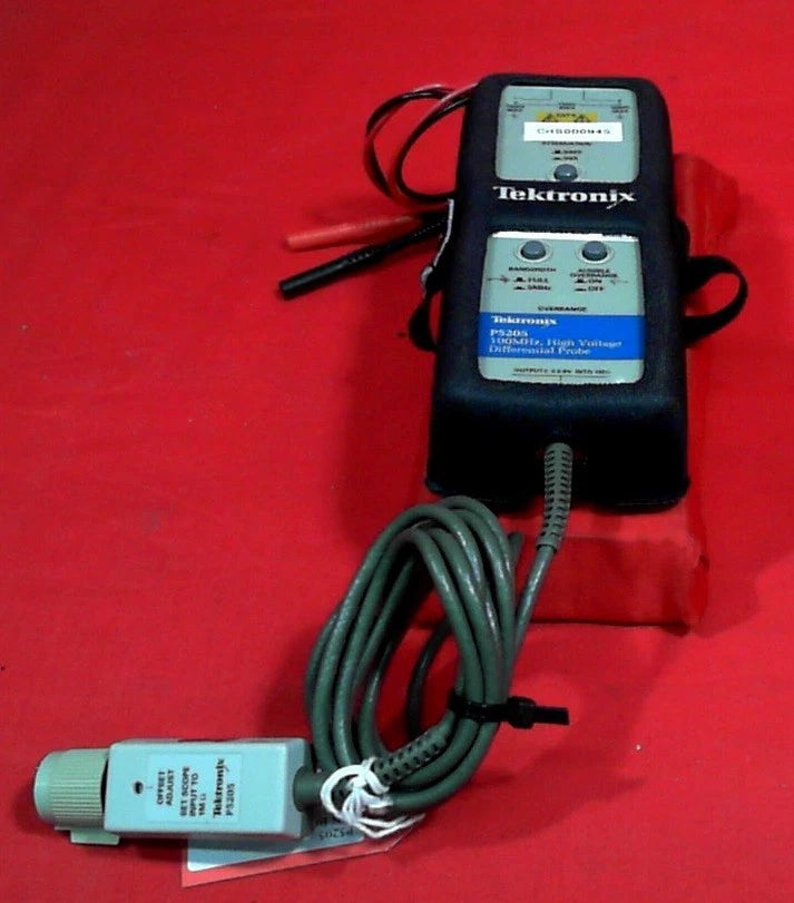 Tektronix P5205 B014563 High Voltage Differential Probe 100MHz