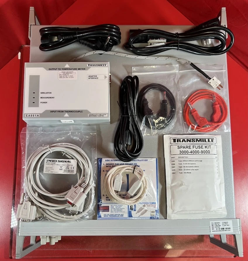 Transmille 4010 Multi Product Calibrator with EA001A Upgrade, GPIB, Accessories