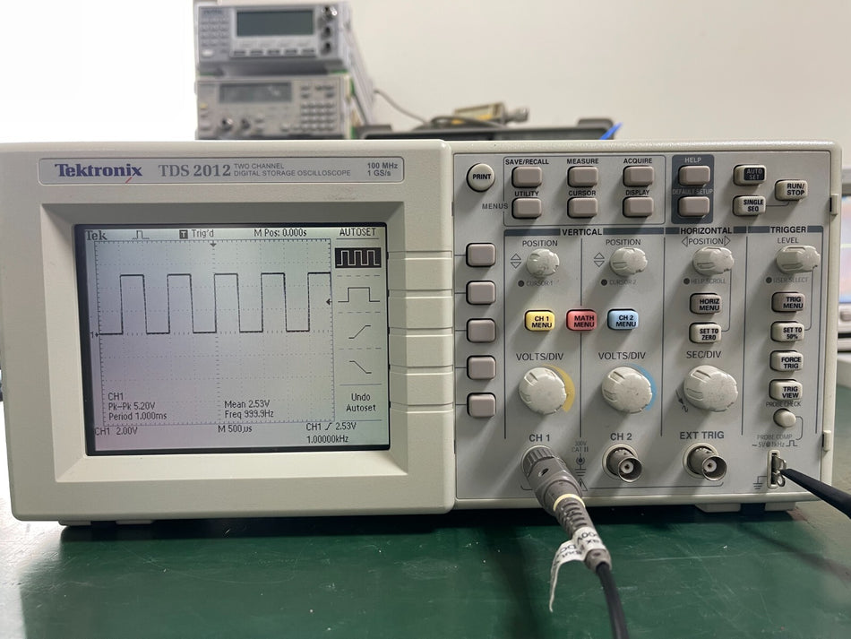 Tektronix TDS2012 Digital Storage Oscilloscope