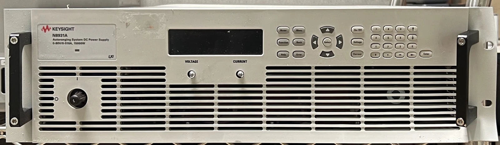 Agilent/Keysight N8931A Auto-Ranging System DC Power Supply 80V, 510A