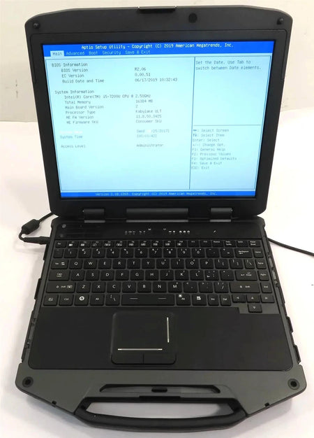 Durabook R8300 Rugged  Core I5 -7200U 2.50GHz 16GB No HD Laptop