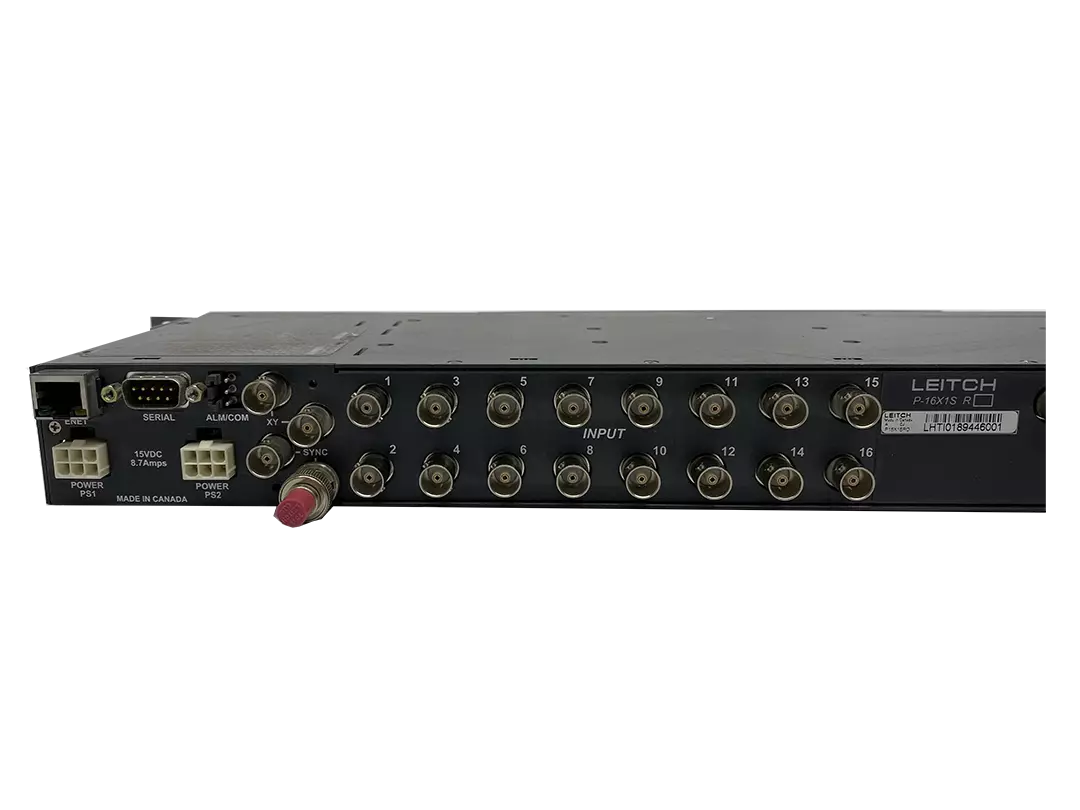 Leitch PANACEA P16x1SRO 1RU Video Router 16x1 SDI with Embedded Audio