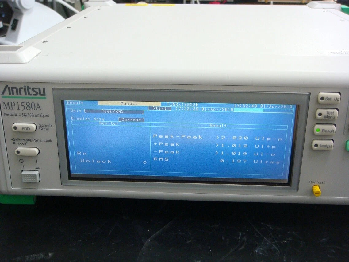 ANRITSU MU150018A /02/03 2.5G/10G Jitter Unit
