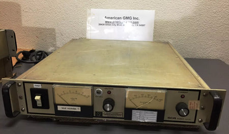EMI SCR 7.5-100-OV Variable/Adjustable DC Power Supply