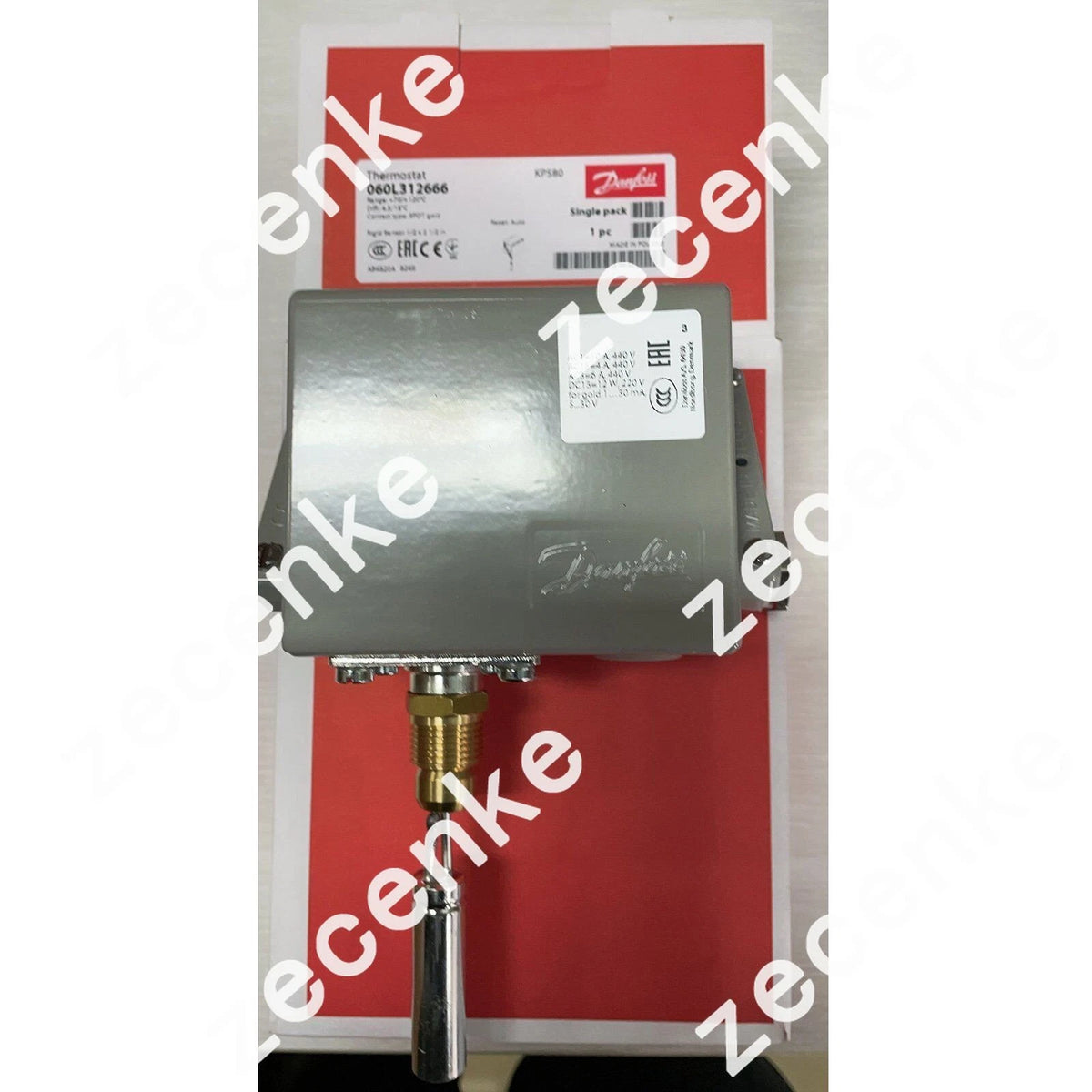 1PC New DANFOSS KPS80 060L312666 Thermostat In Box