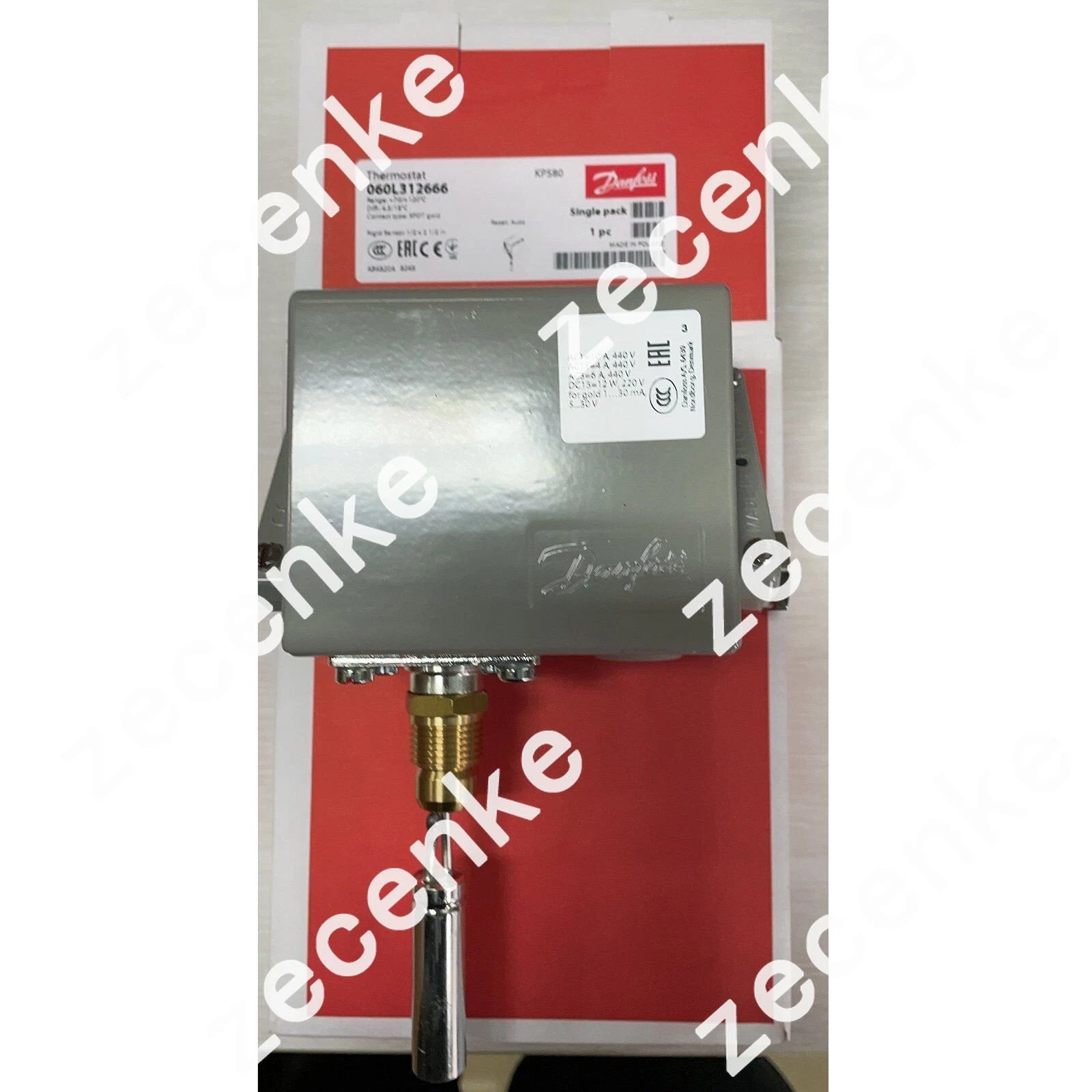 1PC New DANFOSS KPS80 060L312666 Thermostat In Box