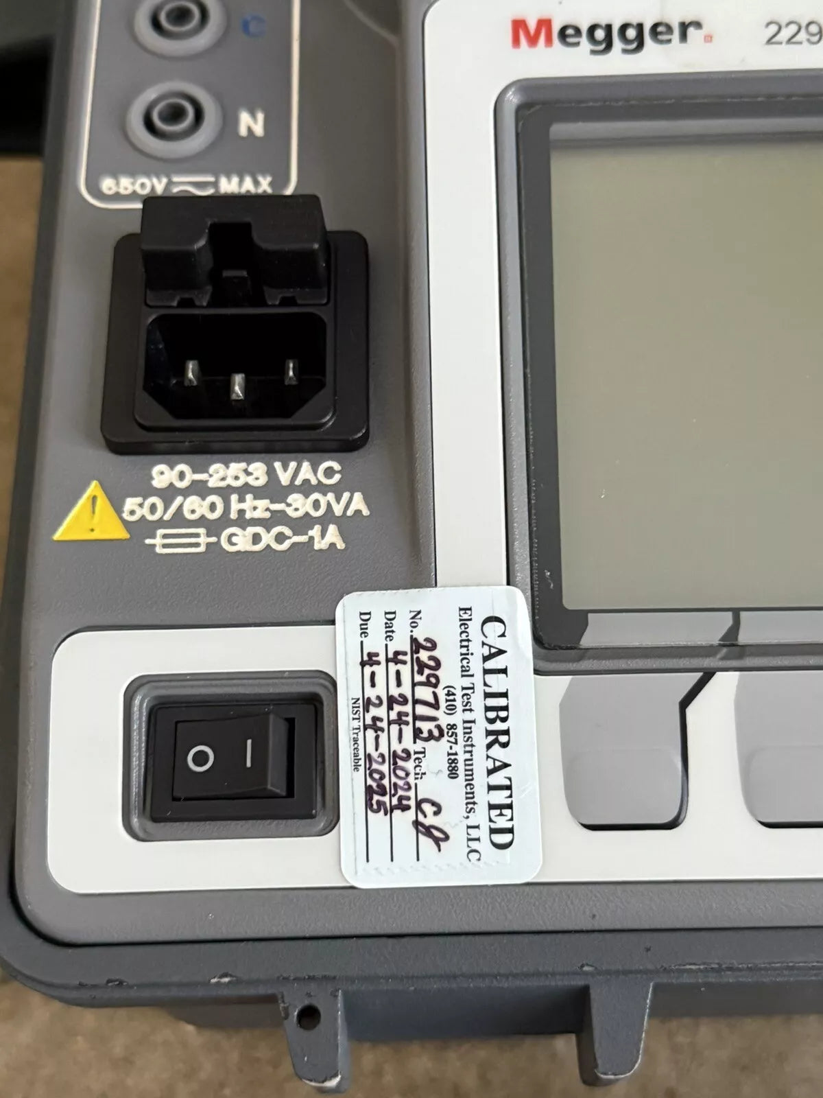 MEGGER AVO PMM-1 Power Multimeter (Calibrated 2025)