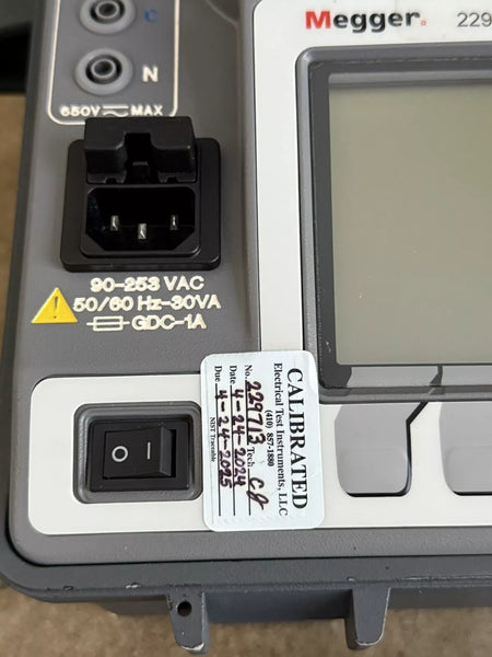 MEGGER AVO PMM-1 Power Multimeter (Calibrated 2025)