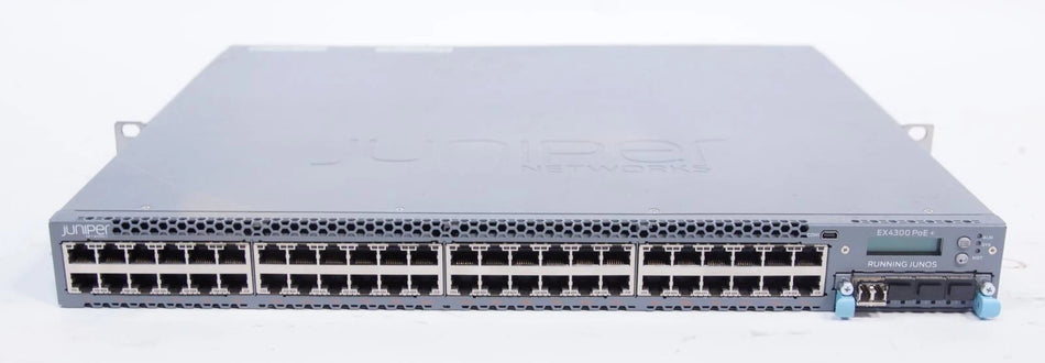 Juniper Networks EX4300-48P 48-port 1GB PoE-Plus with EX-UM-4X4SFP Module