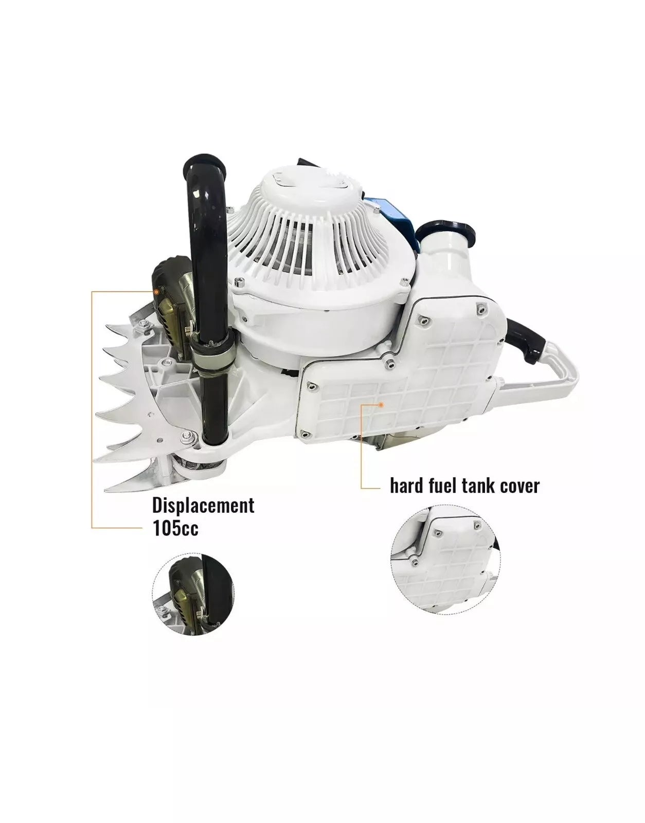 36-Inch 105cc Wood Cutting Machine Chainsaw for Tree Pruning