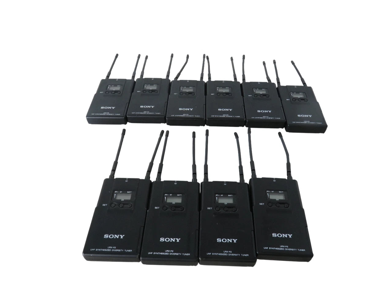 Lot of 10 SONY URX-P2 UHF Synthesized Diversity Tuner - Free Shipping