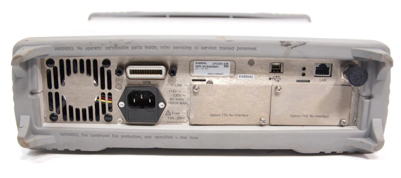 Keysight / Agilent E4980AL Precision LCR Meter 20Hz to 300kHz  OPT 032 710