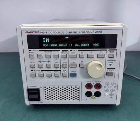 1pcs ADVANTEST R6244 DC voltage/curren t source/monitor by express P6569B YL