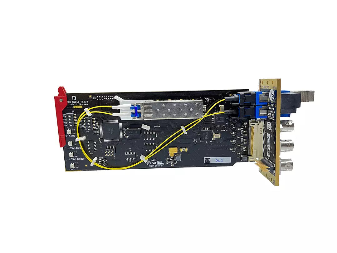 Nevion 3GHD-OE-L-2-SFP Dual 3G/HD/SD-SDI Optical to Electrical Converter