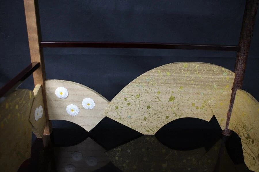 Traditional Japanese Tea Ceremony Jyusendana Shelf